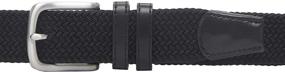 img 1 attached to Amazon Essentials Stretch Woven Braid Men's Accessories in Belts