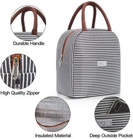 img 1 attached to 👜 Discover the Trendy and Trustworthy DAS Insulated Leakproof Fashionable: A Perfect Companion!