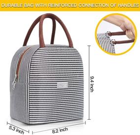 img 2 attached to 👜 Discover the Trendy and Trustworthy DAS Insulated Leakproof Fashionable: A Perfect Companion!