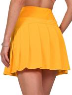 ποΈ fancyskin women's golf pleated tennis skort mini athletic skirts with ball pockets for training" - optimized product name: "fancyskin women's golf pleated tennis skort with ball pockets for training - athletic mini skirts logo