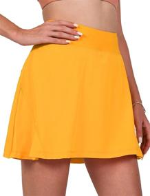 img 2 attached to 🏌️ Fancyskin Women's Golf Pleated Tennis Skort Mini Athletic Skirts with Ball Pockets for Training" - Optimized Product Name: "Fancyskin Women's Golf Pleated Tennis Skort with Ball Pockets for Training - Athletic Mini Skirts