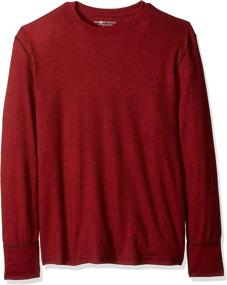 img 1 attached to 🍂 Fruit of the Loom Premium Natural Touch Thermal Top for Men