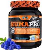 🍇 alr industries humapro: ultimate protein matrix blend for lean muscle, vegan friendly – blue raspberry flavor (667g) logo