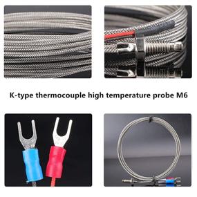 img 2 attached to PEMENOL Fahrenheit Temperature 76F 999F Thermocouple