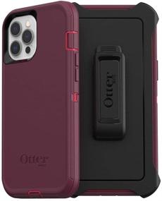 img 4 attached to OtterBox Defender Series SCREENLESS Edition Case For IPhone 12 Pro Max - Berry Potion (Raspberry Wine/Boysenberry)