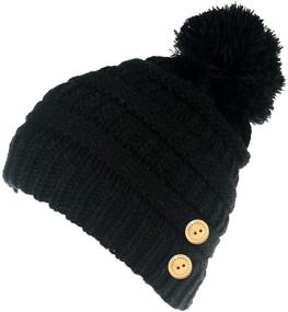 img 3 attached to 🧢 ACTLATI Beanie Buttons Winter Hat Holder - Boys' Hat & Cap Accessories