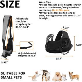 img 3 attached to Gloppie Dog Carrier Accessories Breathable