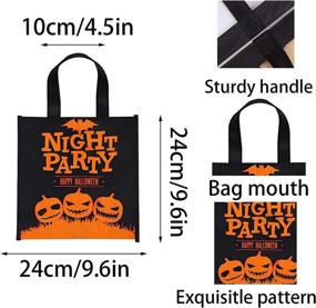img 1 attached to 🎃 Clearance Non Woven Shinyeagle Halloween Decorations