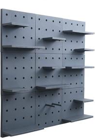 img 3 attached to 🔧 Enhanced Functionality Pegboard Organizer Décor with Easy Drilling Assembly