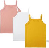 👕 gleaming grain toddler undershirts: super soft tank tops for breathable comfort logo