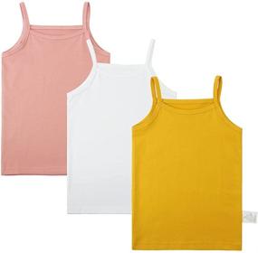 img 4 attached to 👕 Gleaming Grain Toddler Undershirts: Super Soft Tank Tops for Breathable Comfort