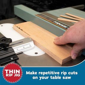 img 3 attached to Precision Thin Rip Jig: Efficient Table Saw Accessory for 🔪 Accurate Narrow Strip Cuts on Table Saws, Router Tables, and Band Saws