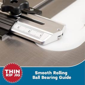 img 1 attached to Precision Thin Rip Jig: Efficient Table Saw Accessory for 🔪 Accurate Narrow Strip Cuts on Table Saws, Router Tables, and Band Saws