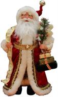 🎅 windy hill collection 16-inch standing naughty or nice santa claus christmas figurine fig decoration 416030, name list logo