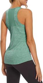 img 4 attached to 💪 Stylish and Functional: Mippo Backless Muscle Tank Tops for Women - Ideal Gym Clothes for Yoga, Workouts, and More!