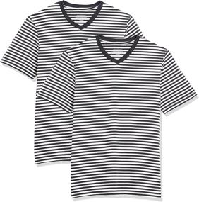 img 4 attached to 👔 Стильный комфорт: уклончивая футболка с коротким рукавом Amazon Essentials Slim Fit для элегантного гардероба