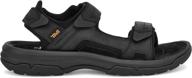 get sporty with teva langdon sandal in black логотип