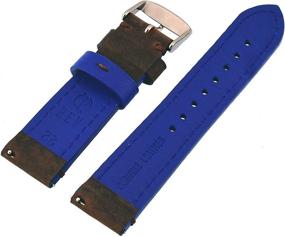 img 2 attached to High-Quality Crazy Horse Leather Men's Watches for Replacement