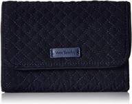 👛 stylish and secure: vera bradley microfiber compact protection wallets for women logo