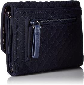 img 3 attached to 👛 Stylish and Secure: Vera Bradley Microfiber Compact Protection Wallets for Women