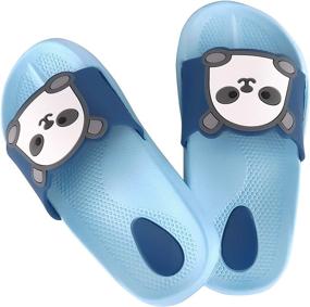 img 3 attached to Premium Lightweight Sandals Slippers - Non Slip Boys' Shoes and Sandals