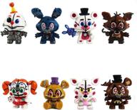 🎂 exciting 8 pcs five nights at freddy's cake toppers: perfect for themed parties! логотип