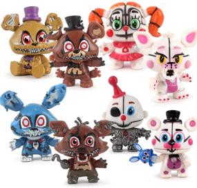 img 1 attached to 🎂 Exciting 8 Pcs Five Nights at Freddy's Cake Toppers: Perfect for Themed Parties!