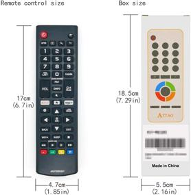 img 2 attached to Полный аналог пульта дистанционного управления LG TV: новый универсальный пульт дистанционного управления для жидкокристаллического LED HDTV Smart TV - беспроблемная работа.