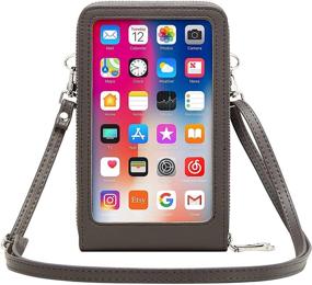 img 4 attached to 👜 Stylish Crossbody Cellphone Wallet Credit Handbags & Wallets for Women: OIDERY's Versatile Carry-All!