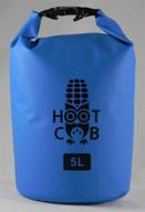 🌊 hoot cob 5l непромокаемая рулонная сумка ultimate dry bag - обеспечивает безопасность и сухость экипировки для каякинга, каноэ, походов на пляж, рафтинга, яхтинга, походов, кемпинга и рыбалки. логотип