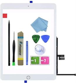 img 4 attached to ✨ Zentop for iPad 7/8 Screen Replacement 10.2" - Repair Kit (2019-2020) with Home Button + Tools