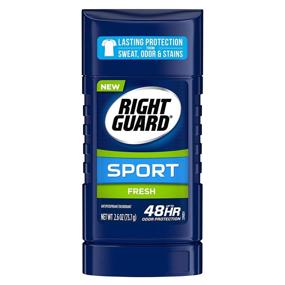 img 3 attached to 🌿 Stay Fresh All Day with Right Guard Sport Antiperspirant Deodorant - Invisible Solid Stick, Fresh Scent, 2.6 oz (Pack of 6)