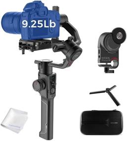 img 4 attached to 📷 MOZA Air 2 Gimbal Stabilizer with iFocusM Motor - 3-Axis Handheld Stabilizers, 8 Follow Modes for DSLR and Mirrorless Cameras, up to 9lbs Payload, 16h Running Time - Includes Soft Case