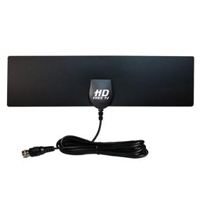 img 4 attached to HD Free TV Antenna: Amplified Indoor Outdoor Signal Booster for Long Range, 1080p High Definition, Watch Anywhere, Easy Installation