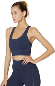 img 1 attached to 🌿 Light Leaf Racerback Seamless Support Women's Clothing: Perfect for Lingerie, Sleep & Lounge Comfort