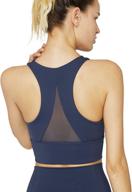 🌿 light leaf racerback seamless support women's clothing: perfect for lingerie, sleep & lounge comfort logo