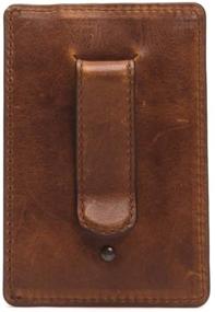 img 2 attached to 👜 Frye Logan Money Women's Cognac Leather Wallet