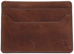 img 4 attached to 👜 Frye Logan Money Women's Cognac Leather Wallet