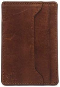 img 3 attached to 👜 Frye Logan Money Women's Cognac Leather Wallet