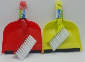 img 2 attached to Dust Pans Rubber Brush Assorted