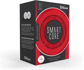 img 4 attached to 🏌️ Ultimate Performance: Wilson Smart Core Golf Ball (White) - 24-Pack