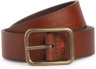 hastings leather casual natural men's belts - premium damen accessories logo
