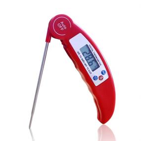 img 4 attached to Card Zoo Instant Thermometer Stainless Kitchen & Dining in Kitchen Utensils & Gadgets