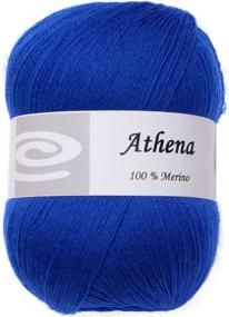 img 1 attached to Elegant Yarns Athena Sapphire Yarn