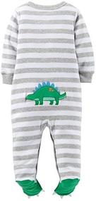 img 1 attached to Carter's Baby Cotton Sleepwear Sets for Boys - Month-wise Clothing Choices