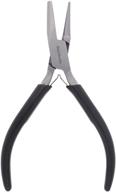 🔧 the beadsmith hollow/round nose pliers – 5 inches (127mm) – premium quality jewelry making tool – polished steel head, comfort grip handle & double leaf spring logo