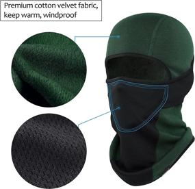 img 3 attached to Balaclava Ski Mask: Ultimate Winter Protection for Skiing, Snowboarding & Motorcycling