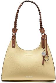 img 4 attached to Calvin Klein Shelly Novelty Satchel