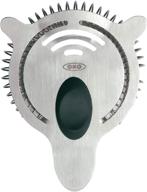 oxo 1058016 steel cocktail strainer logo