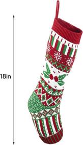 img 1 attached to JOYIN Christmas Stockings Stocking Decorations